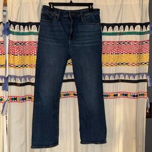 J. Crew jeans size 31- curvy Billie demi boot